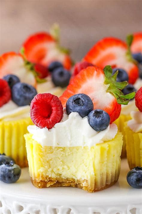 I no longer adapted cake recipes to fit the smaller cake pan size. Mini Cheesecakes | Easy Cheesecake Recipe with Sour Cream