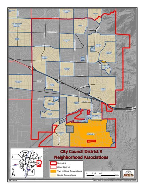 District 9 Neighborhood Map — City Of Albuquerque