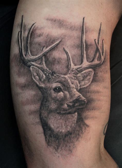 Deer Head Tattoos For Men Tattoo Design