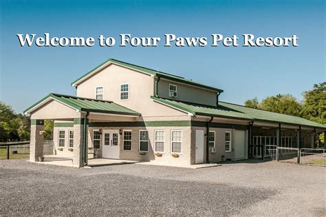 We'll pamper your dog like no one has before. Home - Four Paws Pet Resort - Four Paws Pet Resort