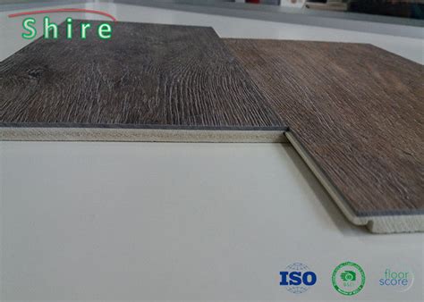 Spc Interlocking Vinyl Plank Flooring With 35 55mm Regular Thickness