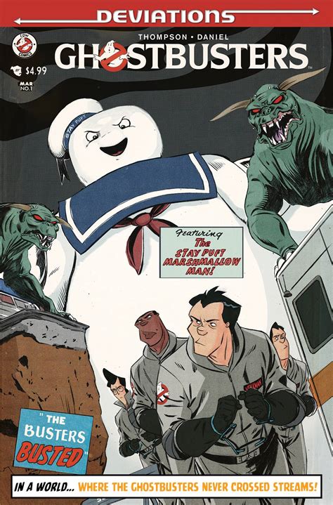Ghostbusters Deviations Subscription Cover Fresh Comics