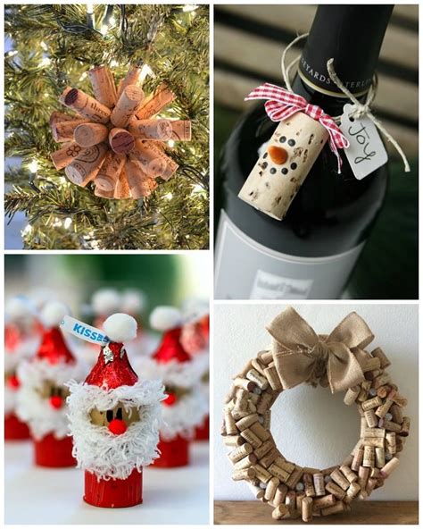 Easy Diy Wine Corks Christmas Crafts World Inside Pictures