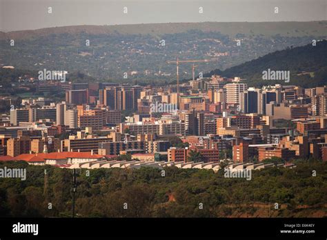 View Of The City Of Pretoria Gauteng South Africa Stock Photo Alamy