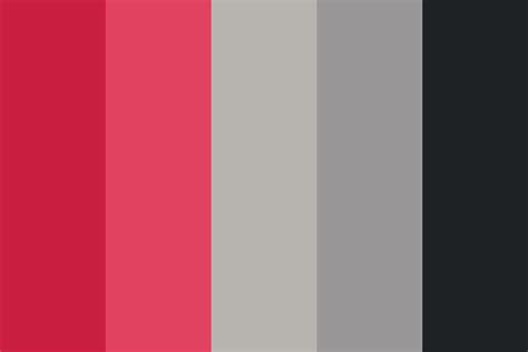 Pretty In Pink And Gray Color Palette