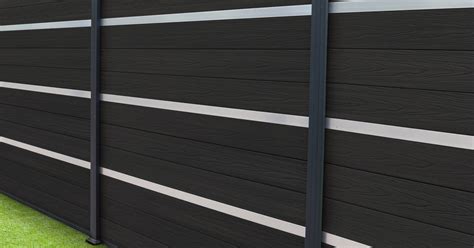 Aluminium Decorative Slats For Composite Fencing Piranha Composite