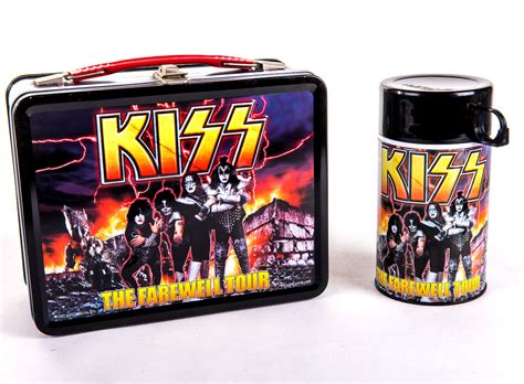 Kiss Lunchbox Farewell With Thermos Kiss Museum