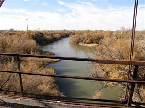 Pecos River Bridge Near Imperial Texas Pecos River Texas Places