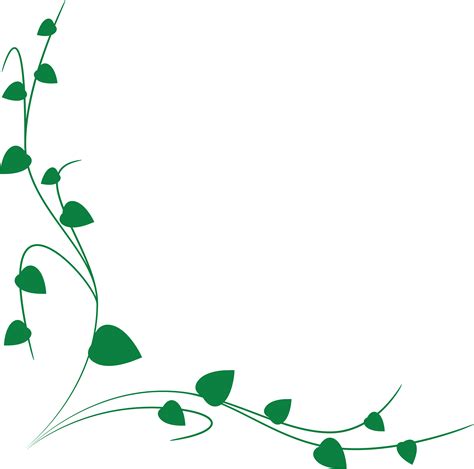 Vine Plant Stem Clip Art Ornament Png Download 40003959 Free