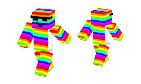 Rainbow Man Skin Minecraft Skins