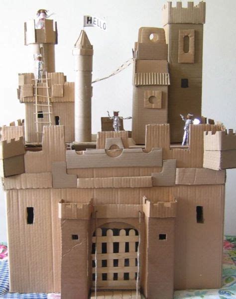 17 Medieval Times Ideas Cardboard Castle Castle Project Cardboard