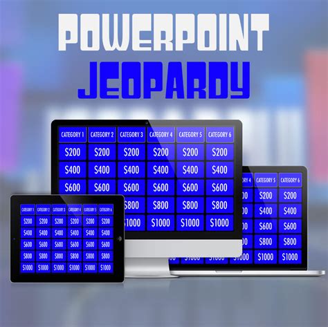 PowerPoint Jeopardy Template MacTemplates Com
