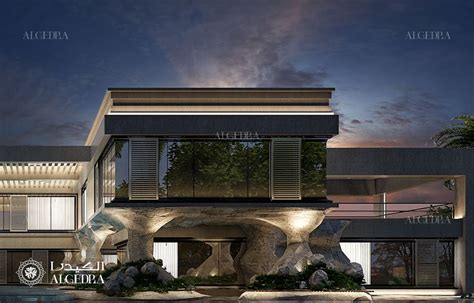 Deluxe Contemporary Style Villa Design In Dubai Algedra Design