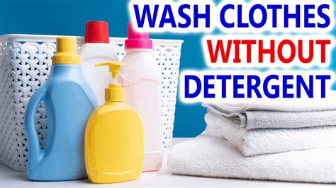How To Wash Clothes Without Detergent