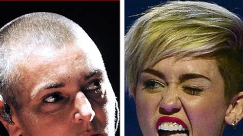 Sinead Oconnor To Miley Cyrus Its Not Cool To Lick Sledgehammers