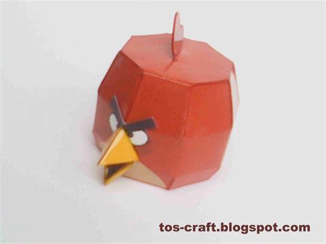 Tos Craft Angry Birds Papercraft