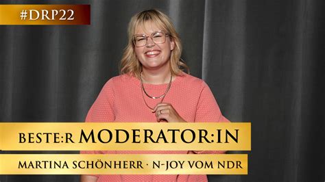 Ndr On Twitter Rt Ndr Martina Schönherr Von Njoyde Gewinnt Den Deutschen Radiopreis 2022 In