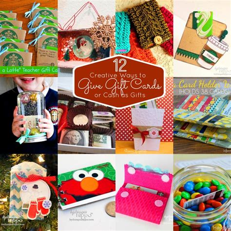 Maybe you would like to learn more about one of these? 12 Creative Ways To Give Gift Cards - Smart Fun DIY