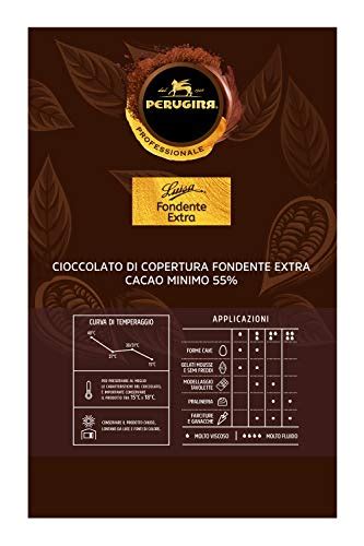 Perugina Professionale Cioccolato Fondente Extra Luisa Pane 1 Kg