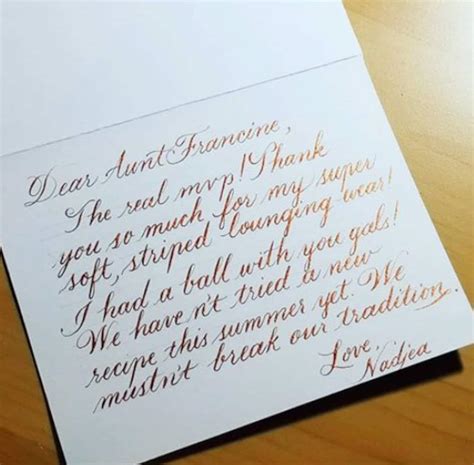 Handwritten Thank You Notes And Letters Etsy