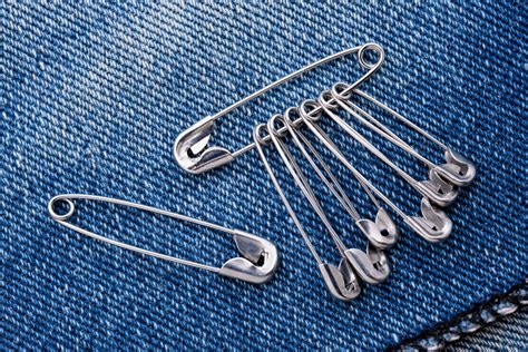 120 Pieces Safety Pins19mm Stainless Steel Small Black Safety Pins For