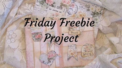 Friday Freebie Project Youtube Paper Crafts Cards Heart Projects