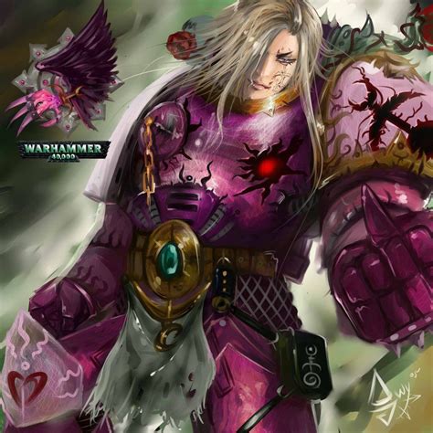 Melhiem Slaaneshi Marine By Slaanesh Goddess Warhammer Art Warhammer