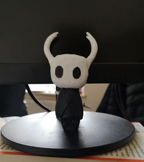 I Made A Little Hollow Knight Figure Out Of Clay Rhollowknight
