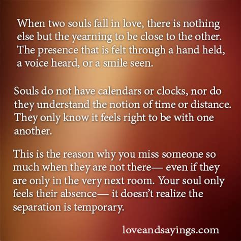 When Two Souls Fall In Love And Sayings