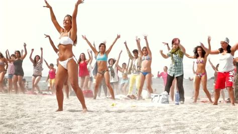 Dance Flashmob On The Beach In Spain Dancelifemap