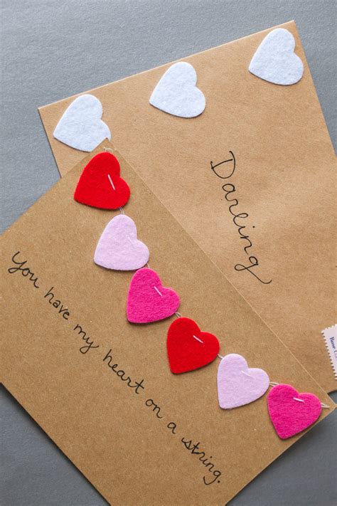 Diy Valentines Day Cards Valentine Crafts