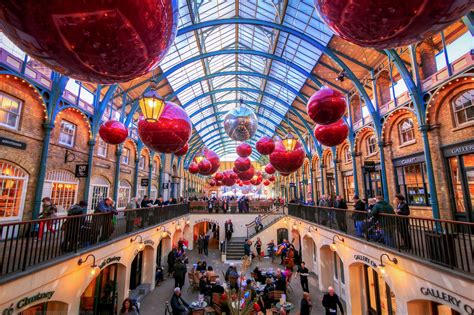 Christmas At Covent Garden Market London England London England