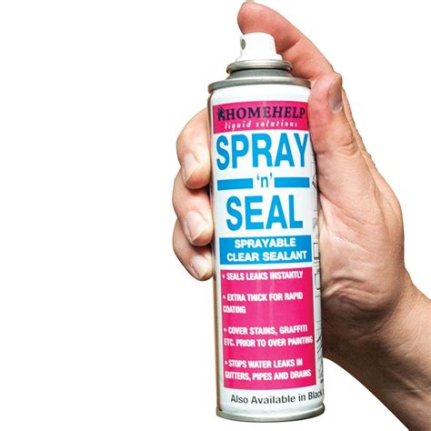 Buy Leak Stop Sealant Spray Clear Mastic 500ml Instant Seal Roof Pipe