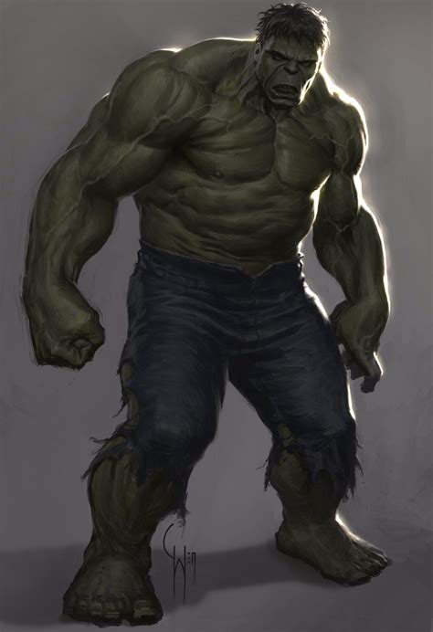 Hulk Concept Art Didiramone Punk