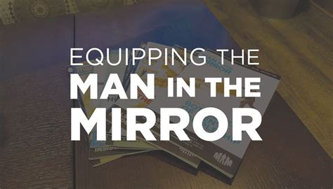 You have mirror monologue, where the character is talking to his reflection. Home - Man in the Mirror Resources | Inspirational quotes