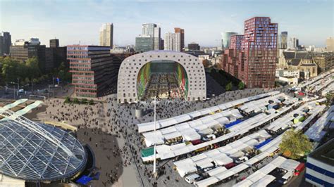 Construction Begins On Mvrdvs Market Hall In Rotterdam