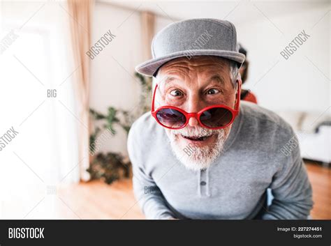 Crazy Senior Man Image And Photo Free Trial Bigstock