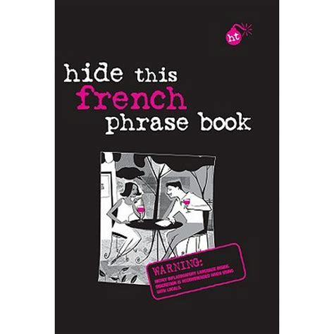 Berlitz Hide This Book Hide This French Phrase Book Paperback