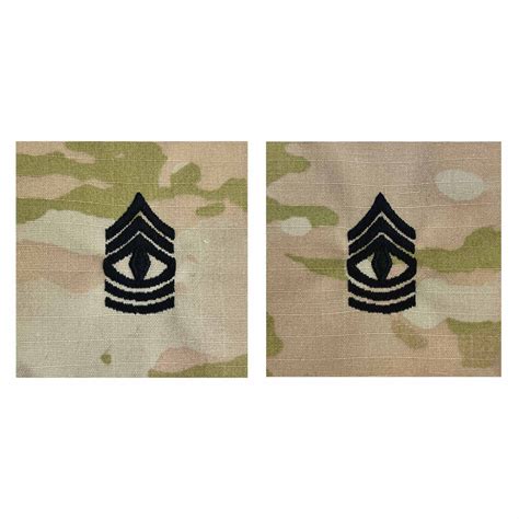Army First Sergeant Sew On Rank Insignia For Army Ocp Uniform
