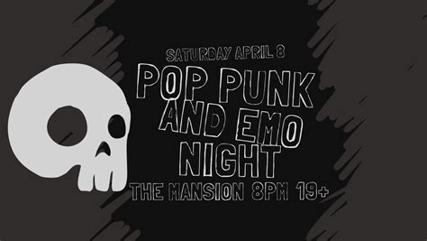 pop punk and emo night emo and pop punk bands new and old kingston on live at the mansion