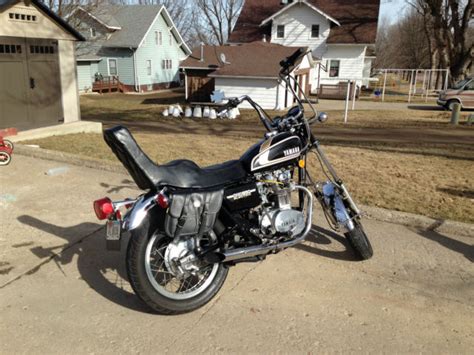 Some of those that yamaha stopped producing we have decide to reproduce. 1975 YAMAHA XS650 CHOPPER MOTORCYCLE XS 650 RUNS GREAT 2ND ...