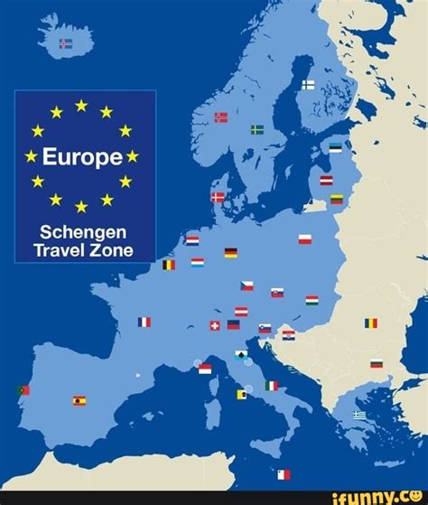 Europe Va Schengen Travel Zone Ifunny
