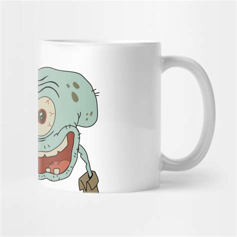 Crazy Squidward Squidward Mug Teepublic