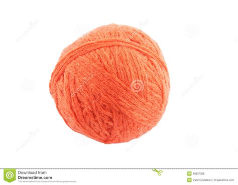 Wool Ball Isolated Stock Photo Image Of Fiber Texture 10937308