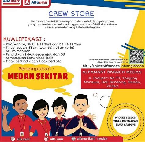 Pasti banyak dan salah satunya yang paling jelas adalah bisa mendapatkan pekerjaan tetap. Lowongan Kerja SMA SMK D3 di PT Sumber Alfaria Trijaya Tbk (Alfamart) Medan Februari 2021 ...