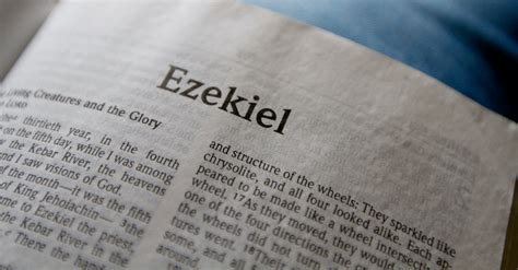 Who Is Ezekiel In The Bible What Hes Known For