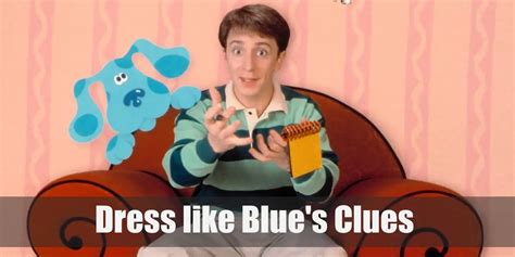 Blue Steve Blues Clues Costume For Cosplay Halloween