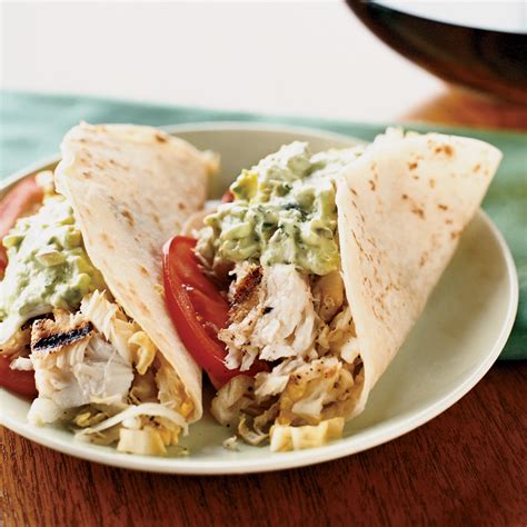 Fish Tacos With Creamy Lime Guacamole And Cabbage Slaw Recipe Kerry