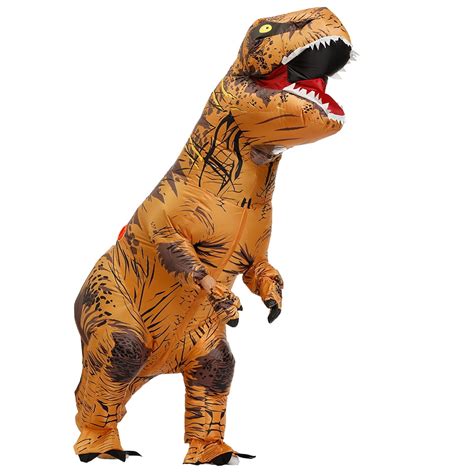 Doingart T Rex Inflatable Dinosaur Costume For Adult Blow Up Jurassic
