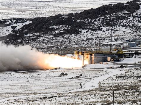 Us Air Force Conducts First Static Fire Test Of Sentinel Icbm Propulsion